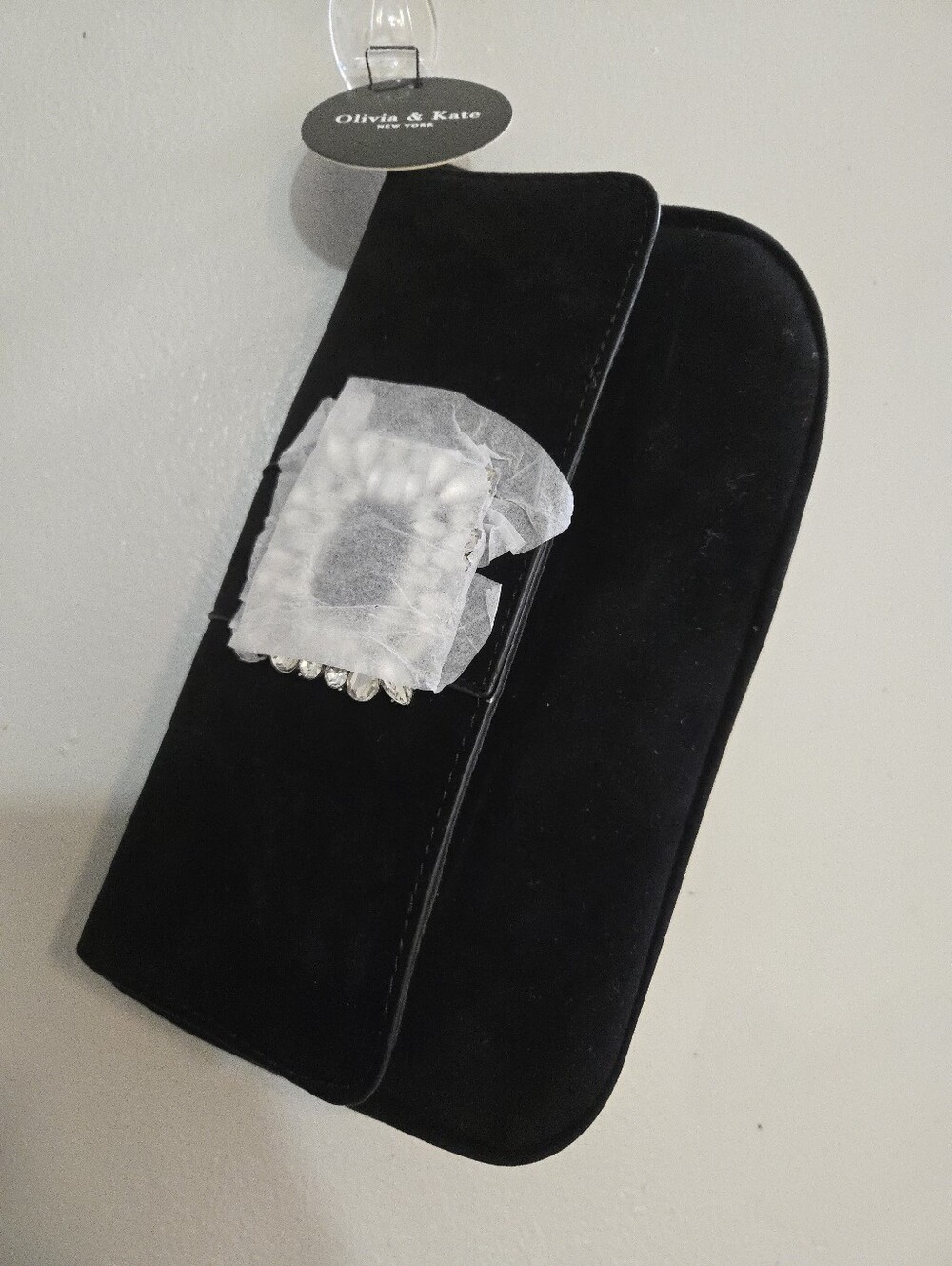 Olivia & Kate New York Black Statement Brooch NWT